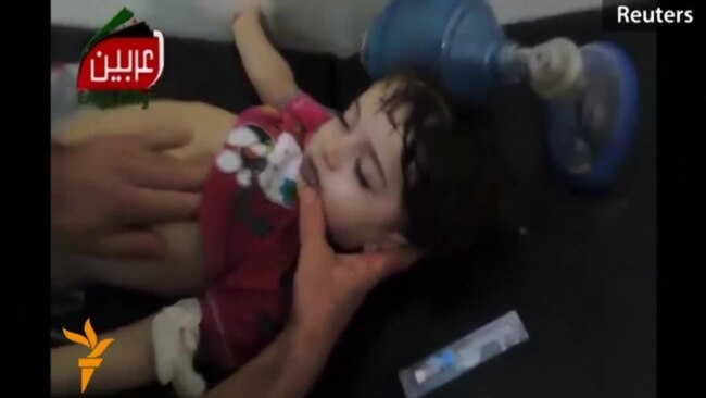 Video Shows Aftermath Of Alleged Chemical Attack In Syria