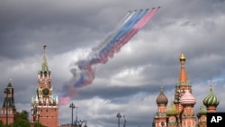 Репетиция парада в Москве